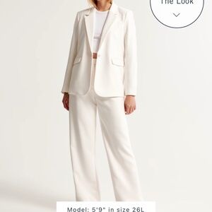 NWT Linen Jacket and Trouser Matching Set